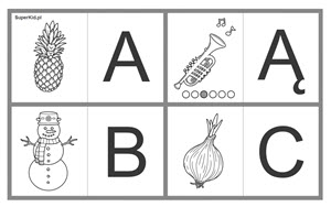 Poznajemy litery A, Ą, B, C (wersja BC)