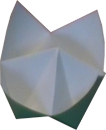origami - solniczka
