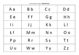 alfabet 24 litery