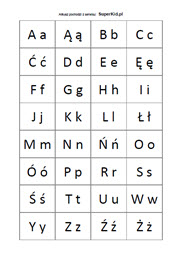 alfabet 32 litery