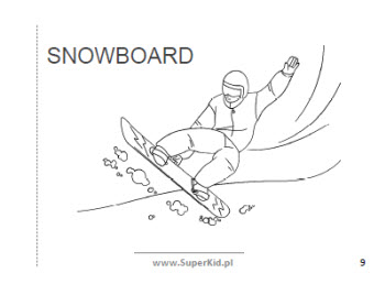sporty zimowe - snowboard
