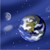 Kofenek poznaje planetę Ziemię - Ilustracja do odcinka 1: Lądowanie - Ziemia