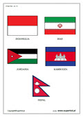 flagi państw Azji
