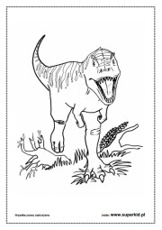 kolorowanka - dinozaury 5