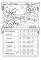kolorowanki - kalendarz (maj)